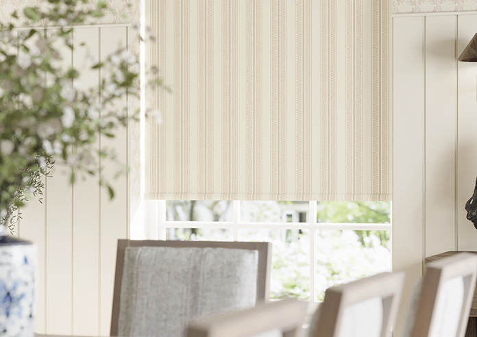 Trellis Prints, Noble Stripe Manson - Roller Blind - Image 5